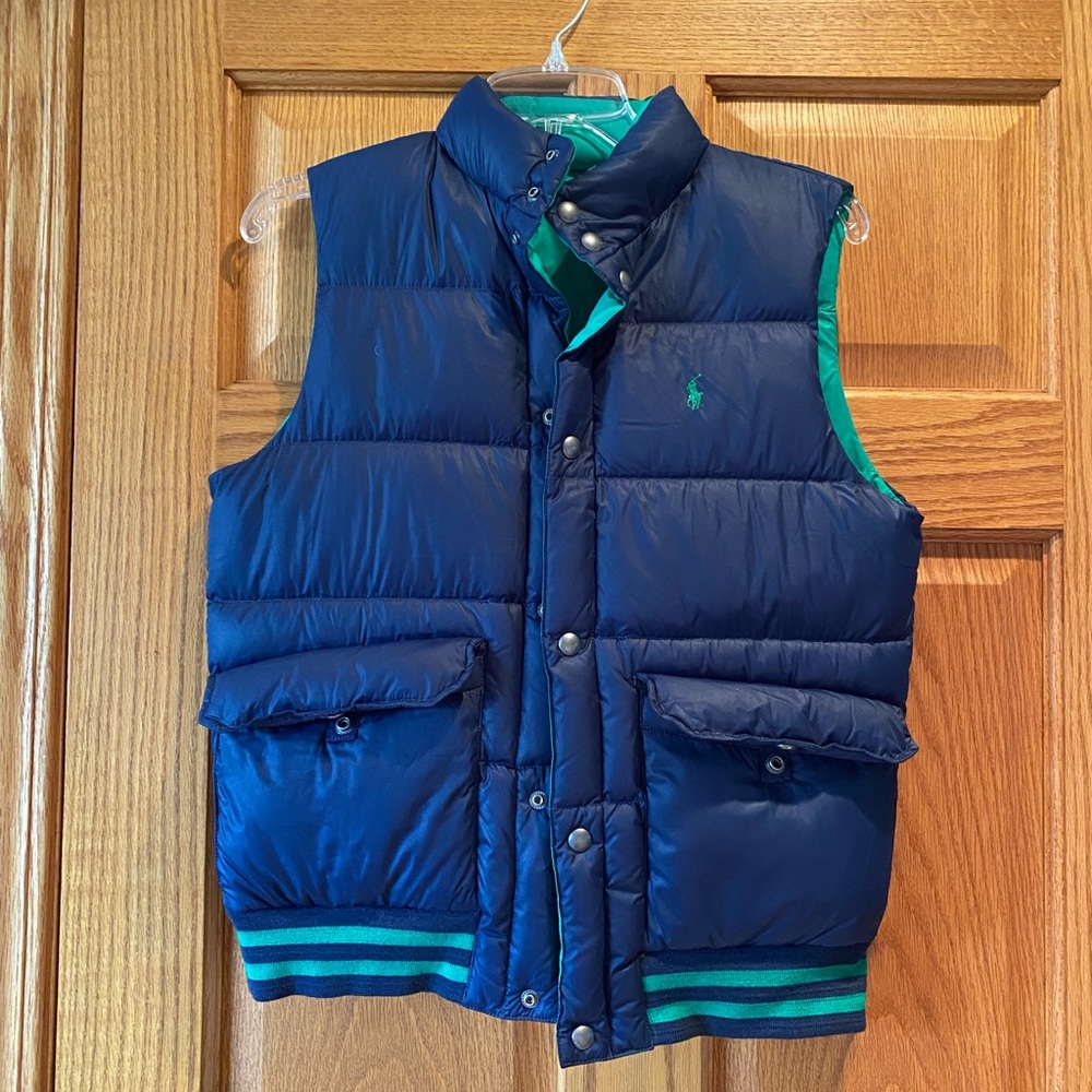 POLO RALPH LAUREN Boys Puffer Vest Sz 14/16